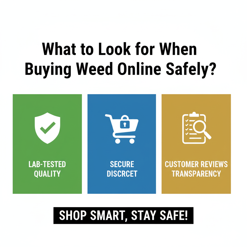 What to Look for When Buying Weed Online Safely
